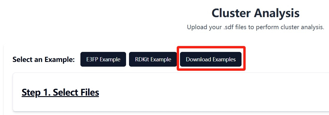 Download Cluster Example