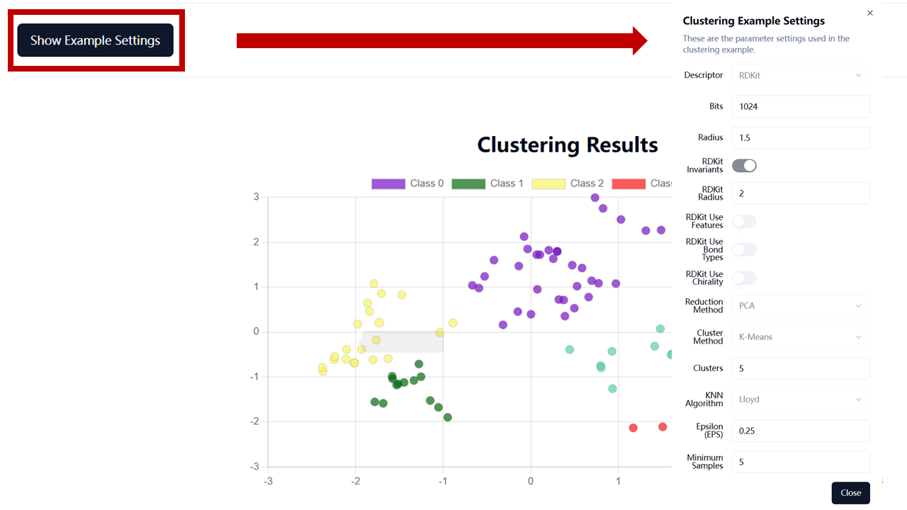 View Cluster Params